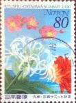 Stamps Japan -  Scott#2734 intercambio 0,40 usd  80 y. 2000