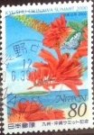 Stamps Japan -  Scott#2735 intercambio 0,40 usd  80 y. 2000