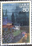 Stamps Japan -  Scott#3124a intercambio 0,60 usd  80 y. 2009