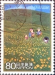 Stamps Japan -  Scott#3124c intercambio 0,60 usd  80 y. 2009