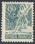 Stamps Indonesia -  danza