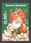 Stamps Finland -  1737 - Navidad, Papa Noel