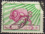 Sellos de Asia - Ir�n -  IRAN 1955 Scott RA3 Sello Cruz Roja Irani y emblema sol Usado