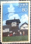 Stamps Japan -  Scott#3024i intercambio 0,55 usd  80 y. 2008