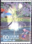 Stamps Japan -  Scott#3280b intercambio 1,50 usd  80 y. 2010