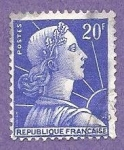 Stamps France -  INTERCAMBIO