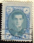 Sellos de Asia - Ir�n -  IRAN 1957 Scott 1088 Sello Usado Mohammad Shah Reza Pahlavi Stamp