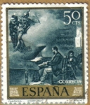 Stamps Spain -   Mariano Fortuny Marsal - Fantasia