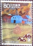 Stamps Japan -  Scott#3257a intercambio 0,90 usd  80 y. 2010