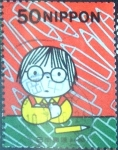 Stamps Japan -  Scott#2780 intercambio 0,35 usd 50 y. 2001