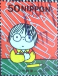 Stamps Japan -  Scott#2780 intercambio nf2b 0,35 usd 50 y. 2001