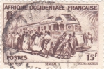 Stamps Senegal -  FERROCARRIL