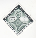 Sellos de Africa - Nger -  Cruz D,Agadez