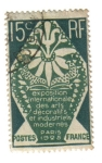 Stamps France -  Exp. Int. de Artes Decorativas