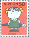 Stamps Japan -  Scott#2738 intercambio 0,35 usd 50 y. 2000