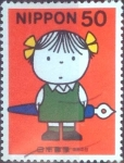 Stamps Japan -  Scott#2738 intercambio 0,35 usd 50 y. 2000