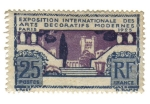 Stamps France -  Exp. Int. de Artes Decorativas