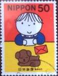 Stamps Japan -  Scott#2741 intercambio 0,35 usd 50 y. 2000