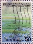Stamps Japan -  Scott#1394 intercambio 0,20 usd 50 y. 1980