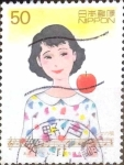 Stamps Japan -  Scott#2648 intercambio 0,35 usd 50 y. 1998