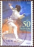 Stamps Japan -  Scott#3062b intercambio 0,50 usd 50 y. 2008