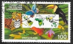 Stamps Germany -  1699 - Fauna tropical