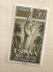 Stamps Spain -  Rio Muni-Pro Infancia 1963