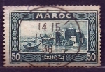 Stamps Morocco -  Vista de Rabat