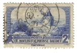 Stamps France -  El Molino de Alphonse Daudet
