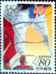 Stamps Japan -  Scott#2607g intercambio 0,40 usd 80 y. 1998