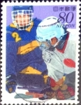 Stamps Japan -  Scott#2606 intercambio 0,40 usd 80 y. 1998