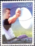 Stamps Japan -  Scott#2796 intercambio 0,40 usd 80 y. 2001