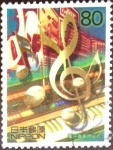 Stamps Japan -  Scott#2701i intercambio 0,40 usd 80 y. 2000