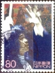 Stamps Japan -  Scott#2700h intercambio 0,40 usd 80 y. 2000