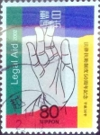 Stamps Japan -  Scott#2805 intercambio 0,40 usd 80 y. 2002