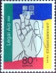 Stamps Japan -  Scott#2805 intercambio 0,40 usd 80 y. 2002