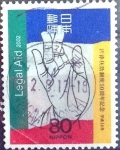 Stamps Japan -  Scott#2805 intercambio 0,40 usd 80 y. 2002