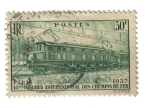 Stamps France -  Locomotora Eléctrica