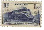Stamps : Europe : France :  "Pacific" carénée