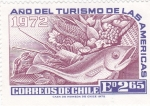 Stamps Chile -  año del turismo de las Américas