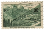 Stamps France -  Ruta de 