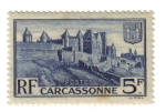 Stamps : Europe : France :  Carcassonne