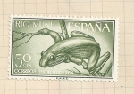 Stamps Spain -  Rio Muni-Día del Sello 1964