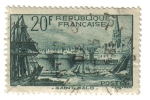 Stamps France -  Puerto de Saint  Malo