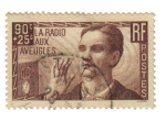 Stamps : Europe : France :  "La radio aux aveugles"
