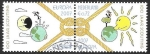 Sellos de Europa - Holanda -  2436 y 2437 - Europa, Centº del scoutismo
