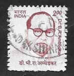 Stamps India -  Dr. B.R.Ambedkar, jurista, político
