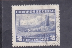 Stamps Chile -  volcan Choshuenco