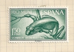 Stamps Spain -  Rio Muni-Día del Sello 1964