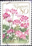 Stamps Japan -  Scott#3200 intercambio 0,90 usd 80 y. 2010